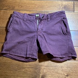 Women’s Burgundy American Eagle Shorts
